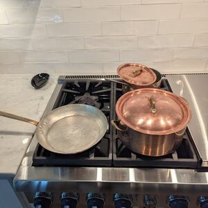 Mauviel Brown and Gray Cookware for Stylish Kitchens